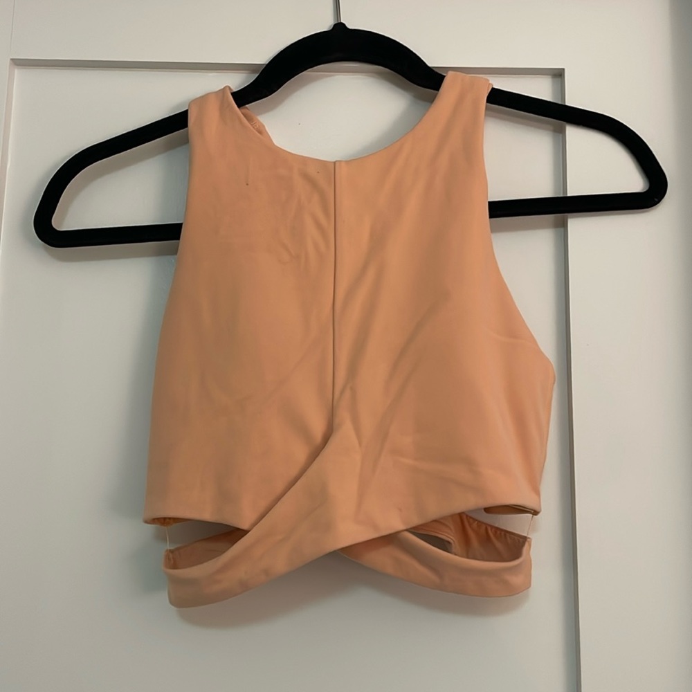 Athleta crop workout top